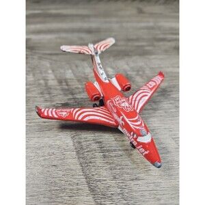 Matchbox Metro Jet Mattel Loose Toy Airplane Red & White 2002